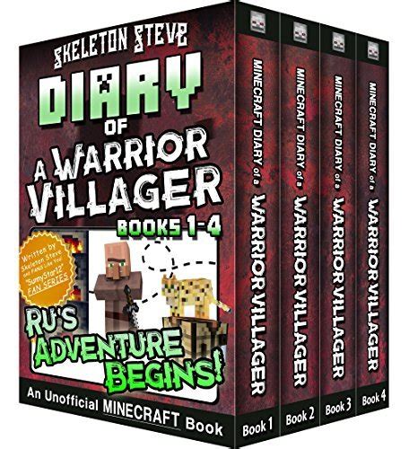 Diary Of A Warrior Villager Box Set Ru S Adventure Begins By Skeleton