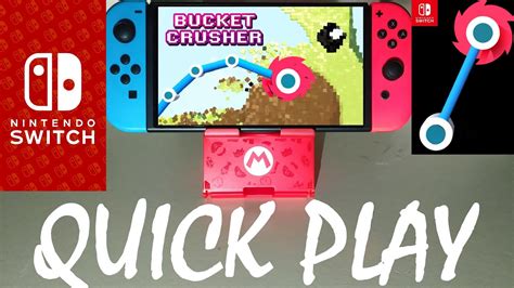 Bucket Crusher Quick Play Nintendo Switch Gameplay Youtube