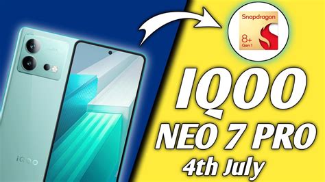 Iqoo Neo Pro India Launch Date Iqoo Neo Pro Launching Th July