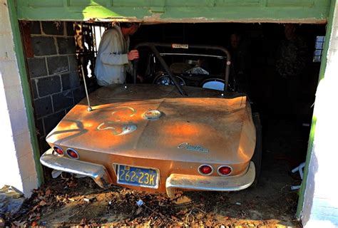 Corvette Barn Find Is A Period Perfect Race Car Blast From The Past