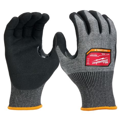 Milwaukee Xl Ansi Cut Level A Knit Gloves Xg