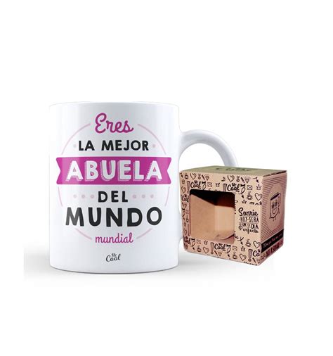 Taza Eres La Mejor Abuela Del Mundo Mundial Mr Cool Shop