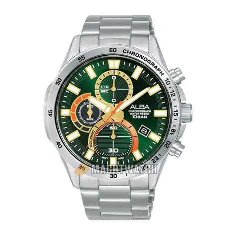 Jual Alba Jam Tangan Pria Alba Active Am X Chronograph Men Green