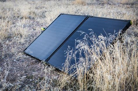 Goal Zero Boulder 100 Briefcase Rigid Durable Solar Panel 100w