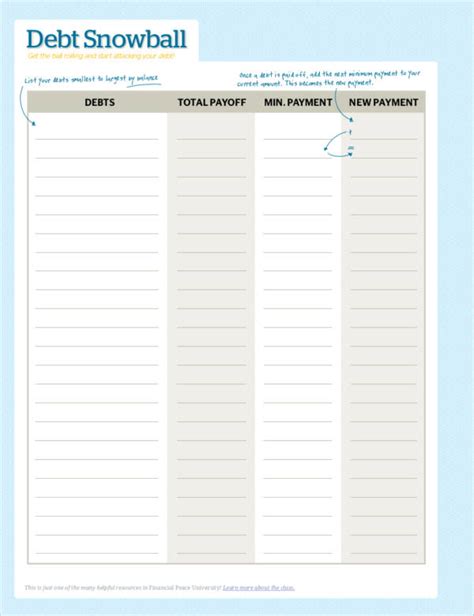 Debt Snowball Excel Sheet ~ Excel Templates