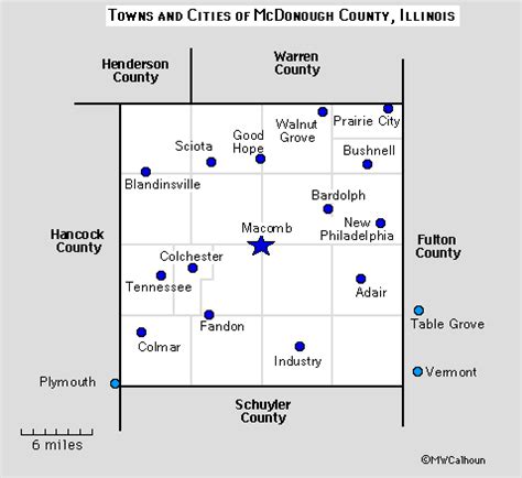 Communities - McDonough County, IL, USA