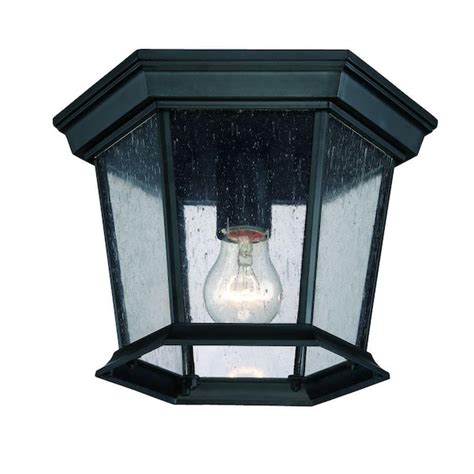 Acclaim Lighting Dover Collection Light Matte Black Outdoor Ceiling