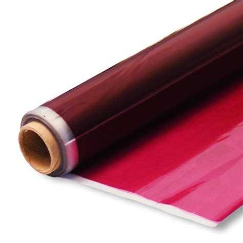 Rolls 40 X 100 Cranberry Transparent Color Cellodepot