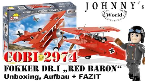 Cobi Fokker Dr Red Baron Unboxing Aufbau Fazit Review Auf