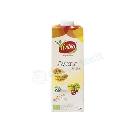 Vivibio Bevanda Avena Drink Senza Glutine Bio Litro