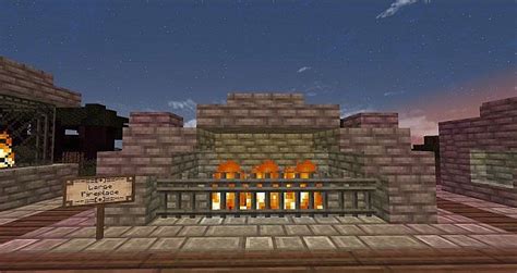 Fireplace Ideas! Minecraft Map