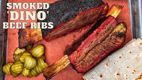 Smoked Dino Beef Ribs Youtube