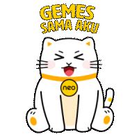 Cat Neobank Sticker By Bank Neo Commerce For IOS Android GIPHY