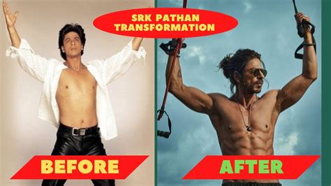 Shahrukh Khan Body Transformation In Pathan Movie | #pathan #transformation #shorts #srk # ...