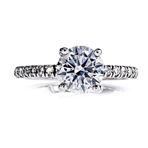 Ct T W F Si Round Diamond Ring Kt Wei Gold Catawiki