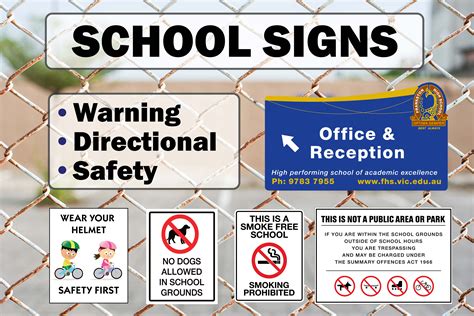 School Safety Signs | Supersigns Australia