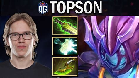 OG TOPSON ARC WARDEN WITH SWIFT BLINK ROAD TO TI10 DOTA 2 YouTube