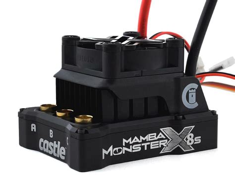 Castle Creations Mamba Monster X S Esc Motor Combo W Sensored