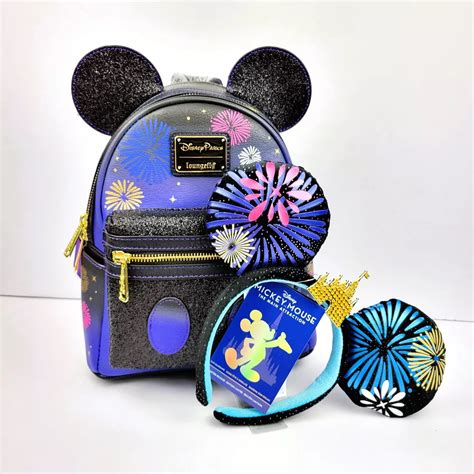 Loungefly Cinderella Castle Firework Mini Backpack Ears Np Gov Lk