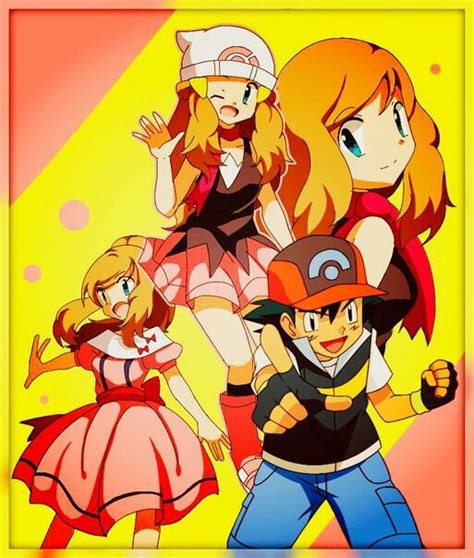 Amourshipping Pokemon Anime Fan Art