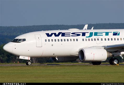 C GYWJ Boeing 737 7CT WestJet Airlines Galen Burrows JetPhotos