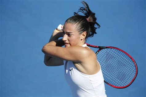 Caroline Garcia Limin E En Huiti Mes De Finale Indian Wells L Quipe