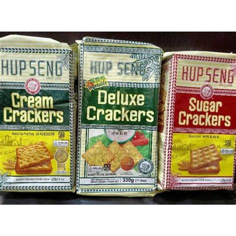 Jual Hup Seng Biscuit Vegetable Deluxe Crackers 330 Gr Shopee Indonesia