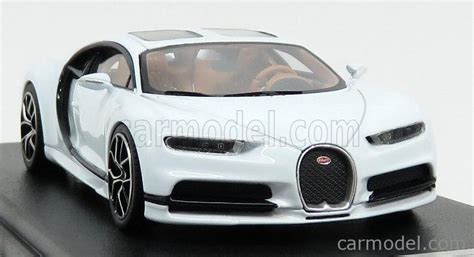 LOOKSMART LS494A Scale 1 43 BUGATTI CHIRON SKY VIEW 2018 GLACIER WHITE