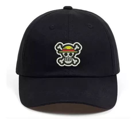 Gorra One Piece Logo Bordado Monkey D Luffy