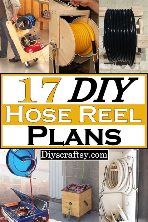 17 DIY Hose Reel Plans To Make Today