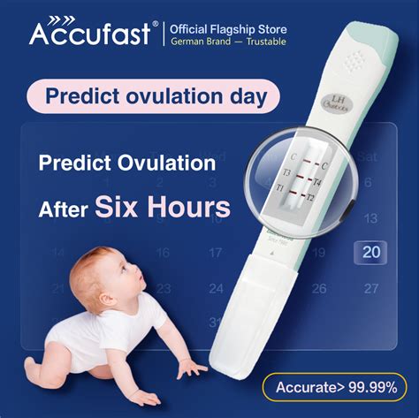 7pcs Lh Ovulation Test Kit Accufast