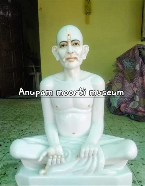 White Marble Gajanan Maharaj Statue For Worship Outdoor At Rs 55000