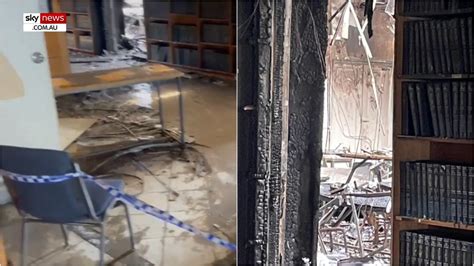 Footage Inside Adass Israel Synagogue Of Melbourne Reveals Extent Of