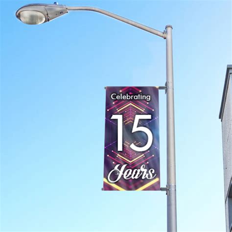 Street Light Pole Banners