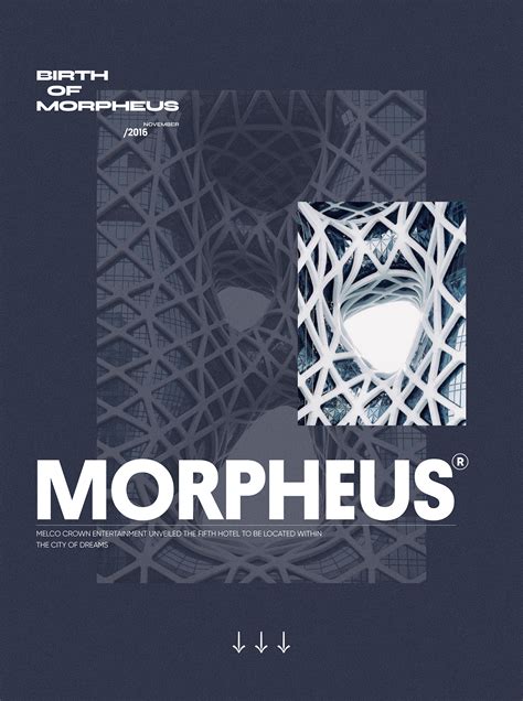 MORPHEUS HOTEL — Website concept on Behance