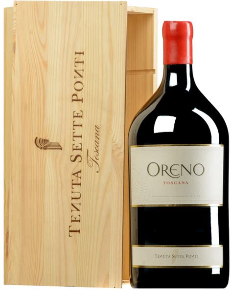 Oreno Rosso Toscana IGT 2021 BIO Double MAGNUM In OWC Superiore De