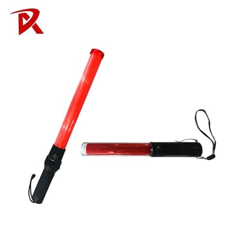 Cm Battery Rechargeable Flash Warning Led Traffic Light Control Baton