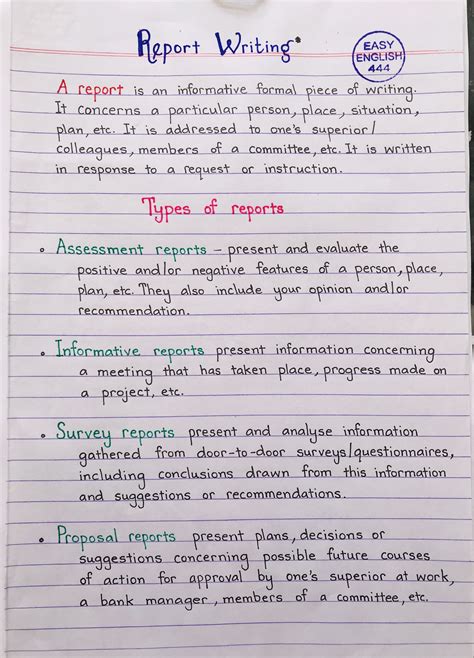 Effective Report Writing Tips