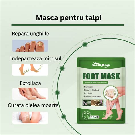 Masca Exfolianta Pentru Picioare Tip Soseta Elimina Eficient Pielea