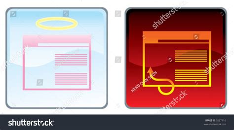 Good Vs Bad Stock Vector Royalty Free 1897116 Shutterstock