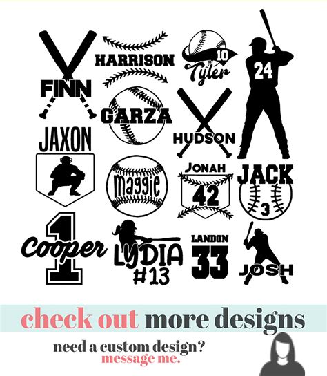 Softball Name Number Decal / Softball Helmet Decal / Softball - Etsy