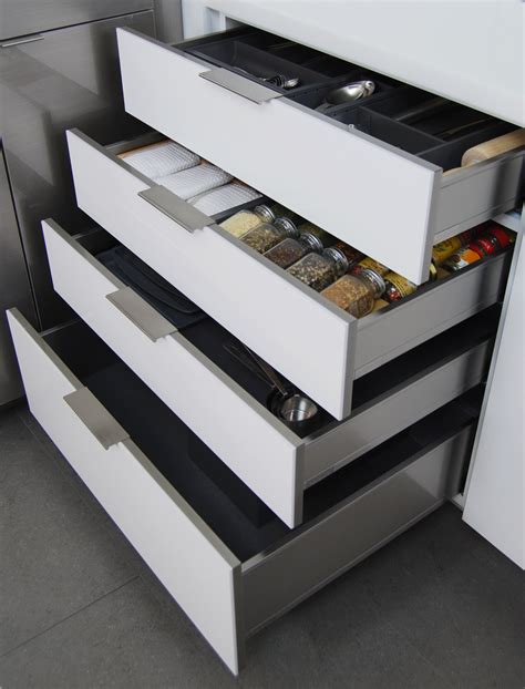 Stainless Steel Drawers - Dura Supreme Cabinetry