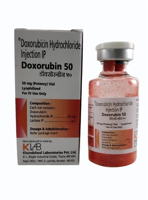 Doxorubin Mg Injection At Rs Vial Doxorubicin Injection In