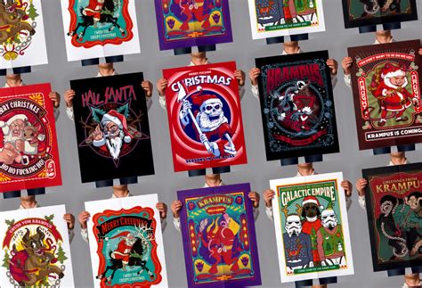 Merry Christmas Krampus Designs Bundle Buy T Shirt Designs