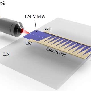 The Schematic Of The Reconfigurable And Electrically Tunable On Chip