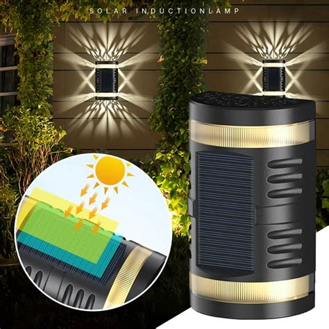 Solar Lights Outdoor 1Pack Stainless Steel Outdoor Solar Lights LED ...