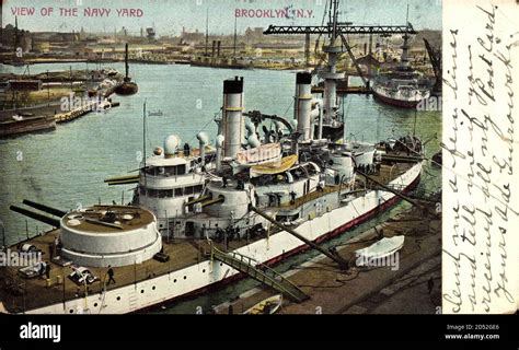 Brooklyn New York USA US Amerikanisches Kriegsschiff USS Navy Yard