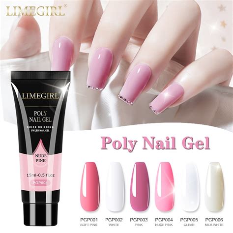 Limegirl Ml Poly Gel Extension Nail Gel Soak Off Uv Gel Slip Solution