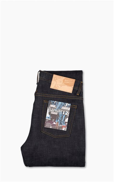 Naked Famous Denim Weird Guy Elephant Indigo Oz Cultizm