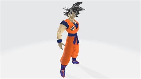 Dragon Ball Z Goku D Turbosquid